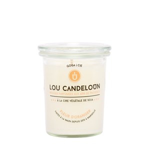 Bougie naturelle parfumée "fleur d'oranger"