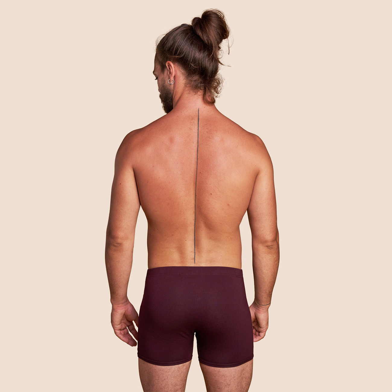 Boxer Héritage Lie de vin - pack de 2 boxers 5