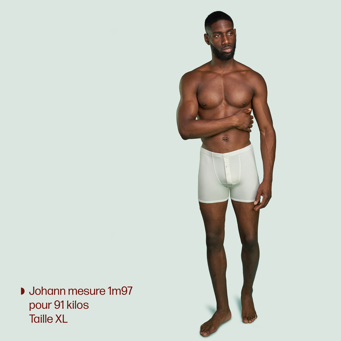 Boxer homme vintage blanc micromodal