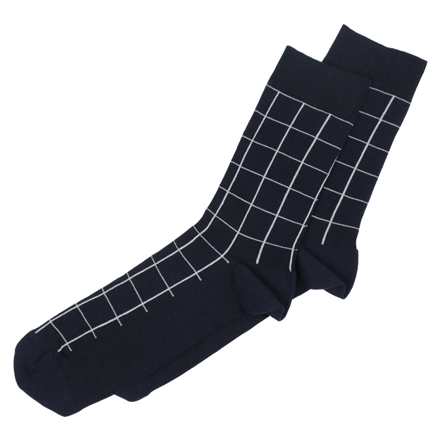 Chaussettes homme carreaux