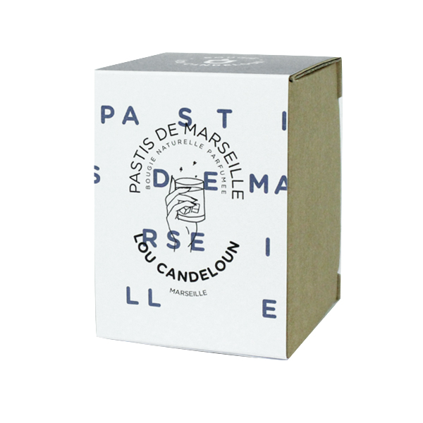 Bougie naturelle et vegan - Pastis de Marseille 150g 3