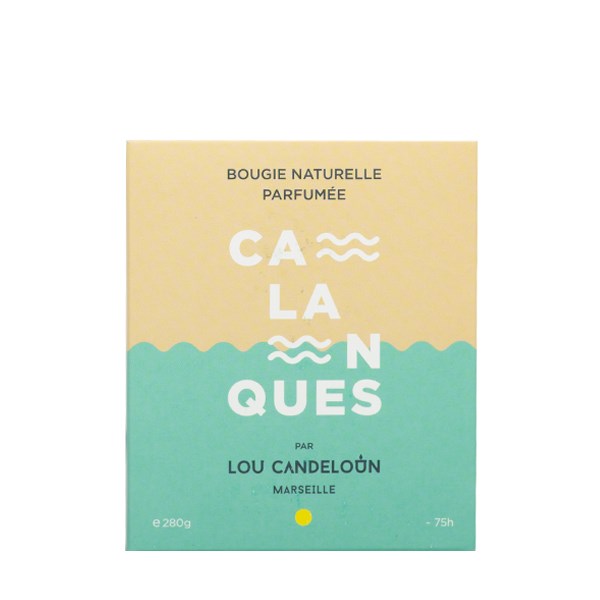 Bougie naturelle et vegan - Calanques 1000g 3