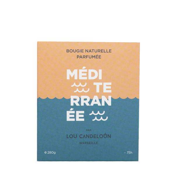 Bougie naturelle et vegan - Mediterranée 1000g 3