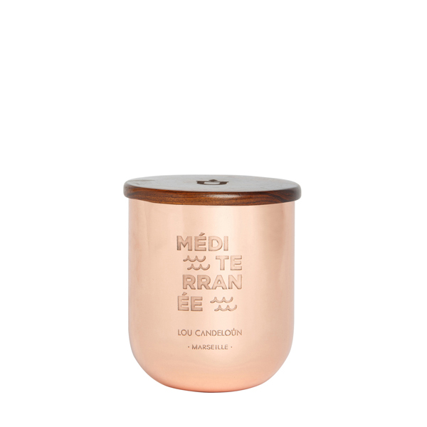 Bougie naturelle vegan - Méditerranée 120g 3