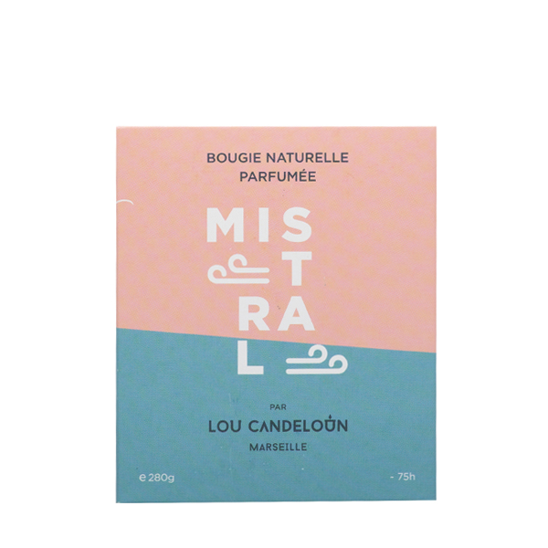 Bougie naturelle parfumée - Mistral 280g 2