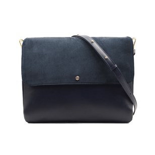 Sac Louise cuir bleu