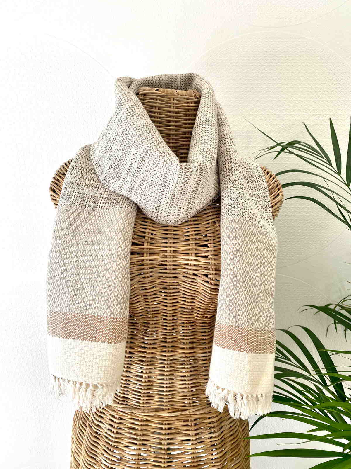 Echarpe mixte 100% coton 10