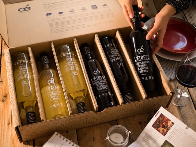 Coffret Oé - 3 vins rouge & 3 blanc bio & vegan 2