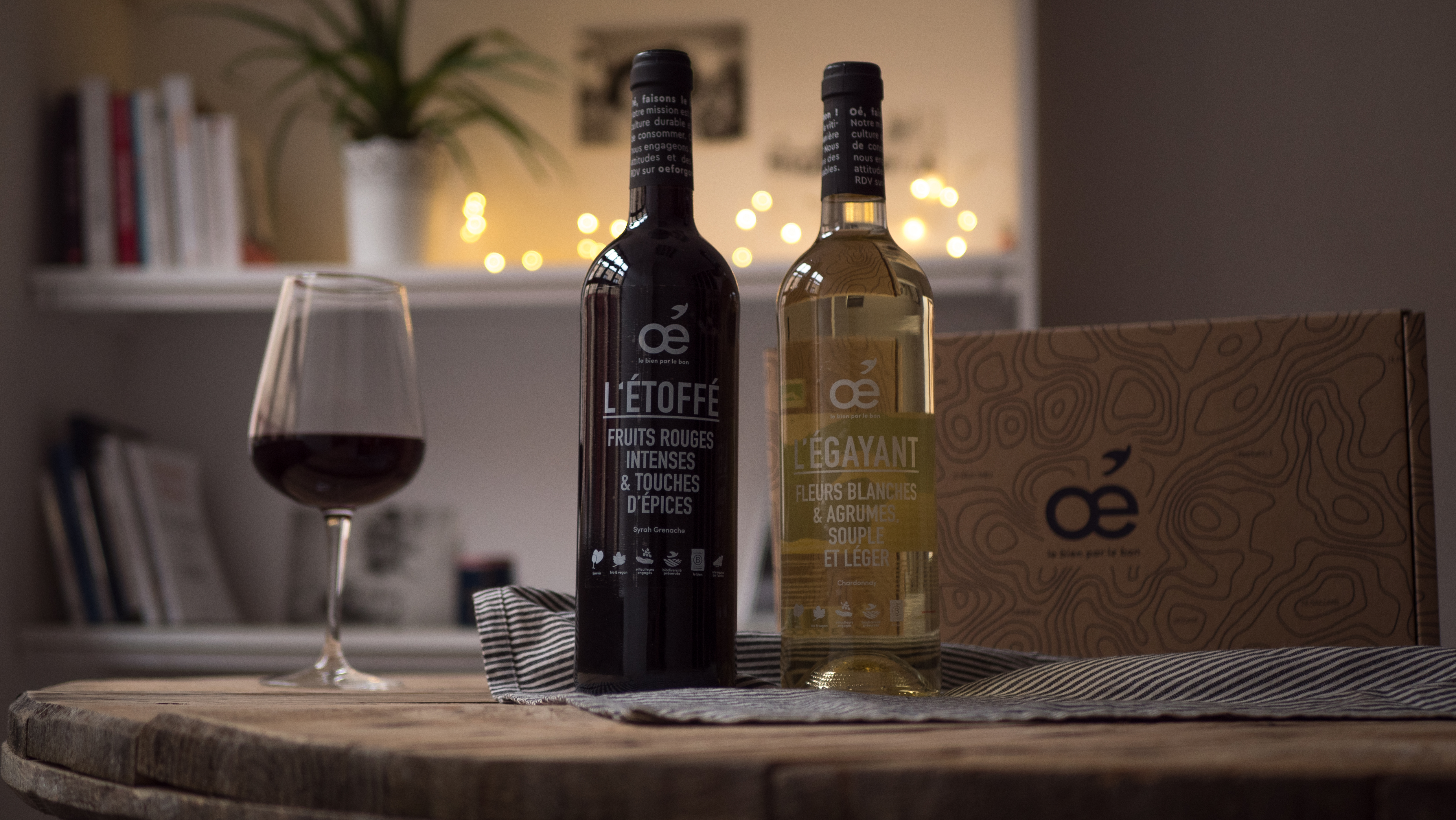 Coffret Oé - 3 vins rouge & 3 blanc bio & vegan 3