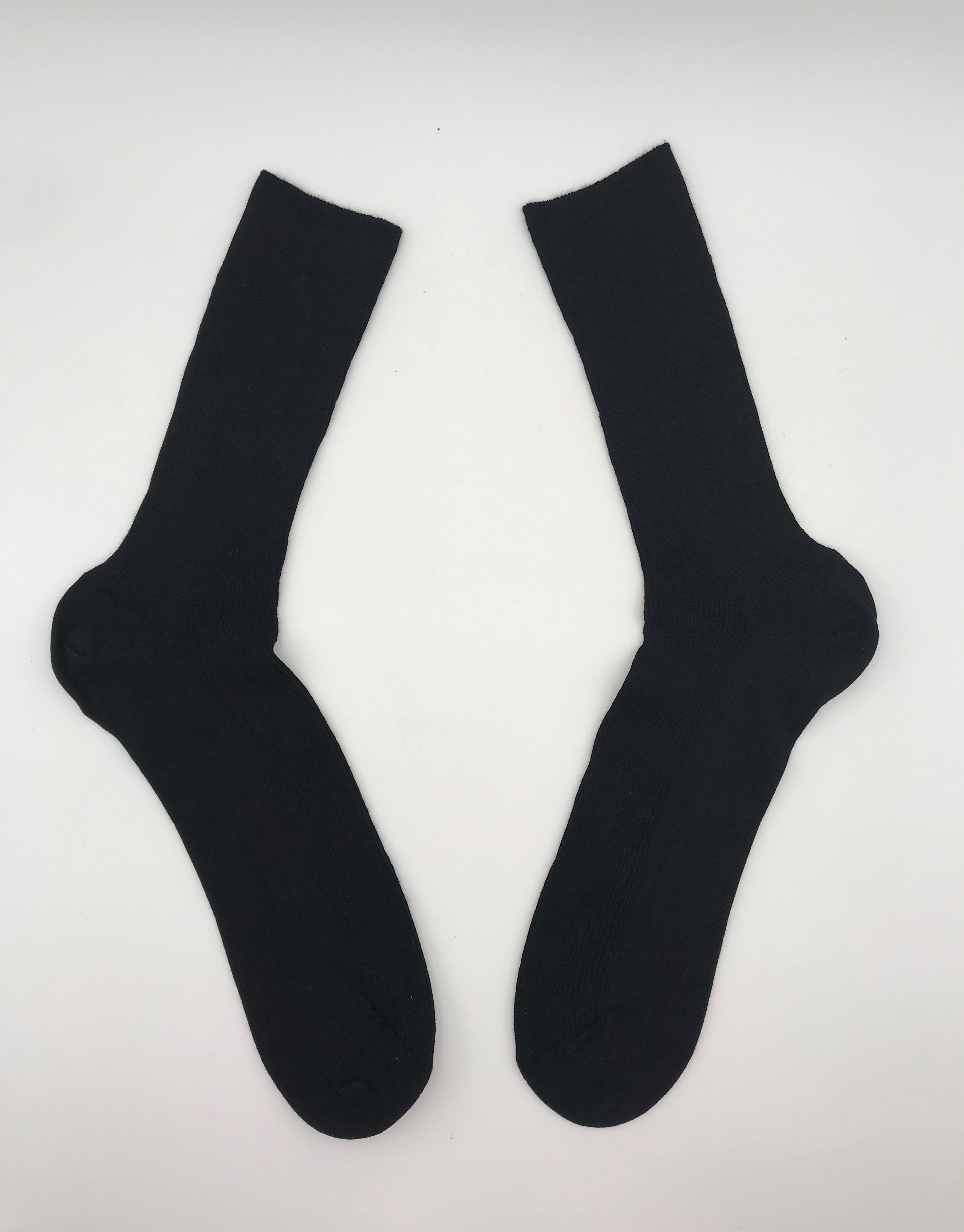 Chaussettes en coton bio, coloris Noir 3