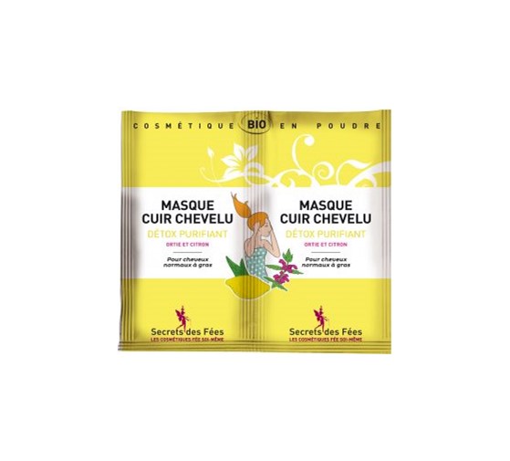 Masque cuir chevelu détox purifiant