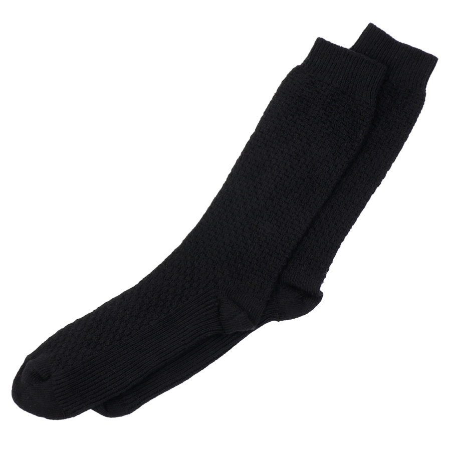 Chaussettes noires pour homme