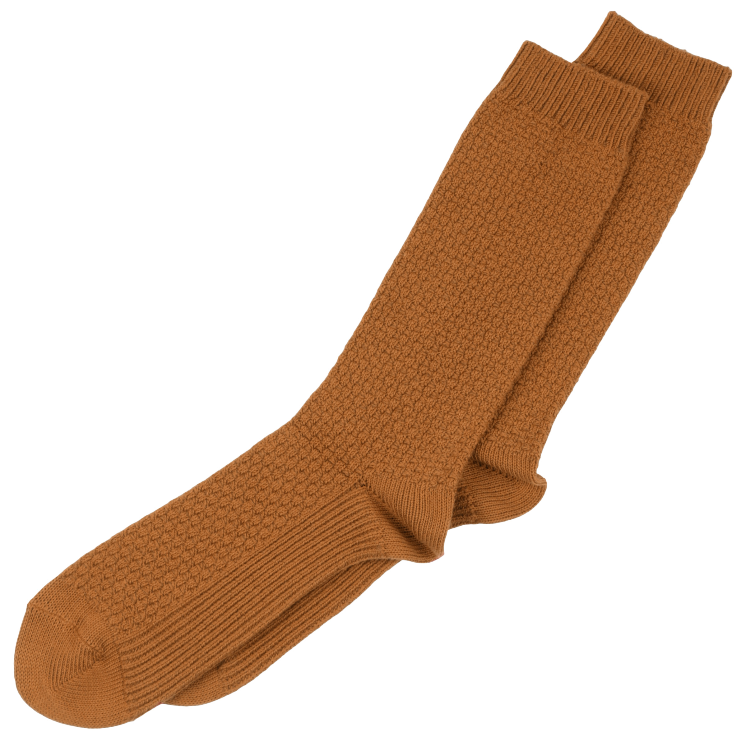 Chaussettes moutarde homme