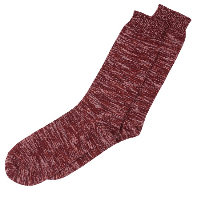 chaussettes bordeaux homme