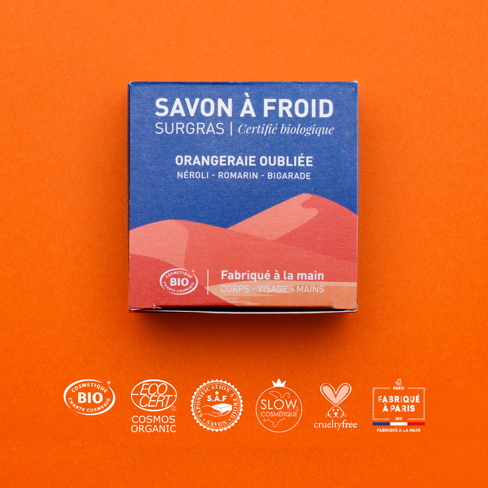 Orangeraie Oubliée | Savon à froid surgras certifié BIO 2