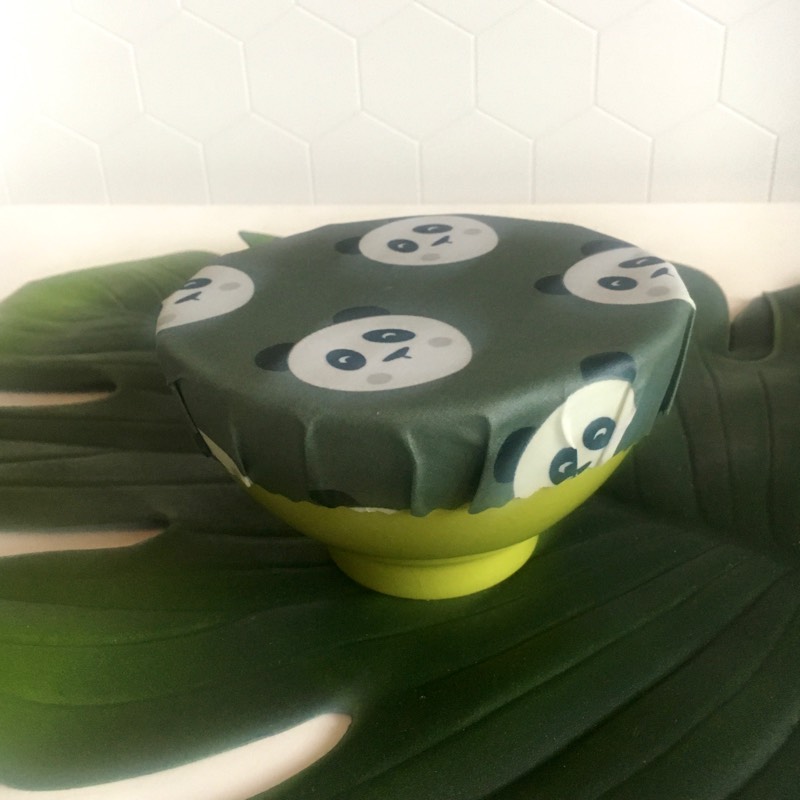 kit découverte / Pandas - 4 wraps réutilisables en cire d'abeille, 100% made in France 6