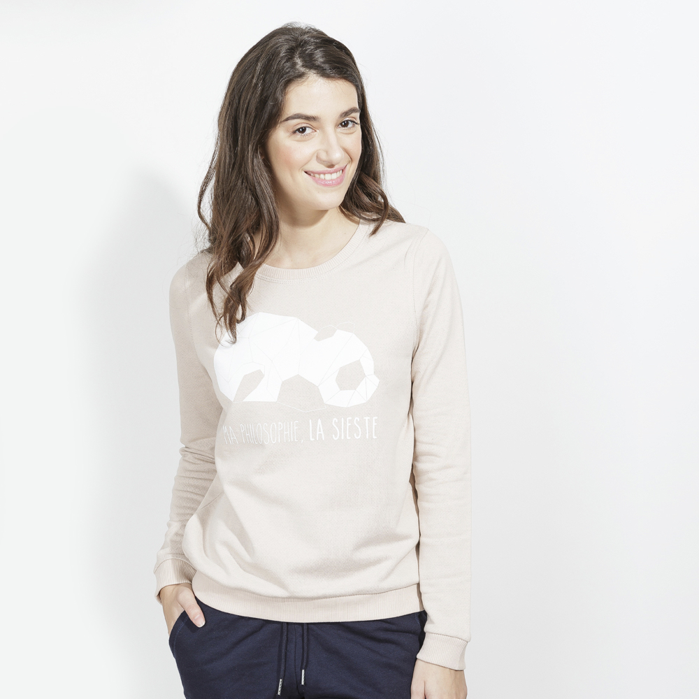 Sweat nude - Ma philosophie, la sieste 2
