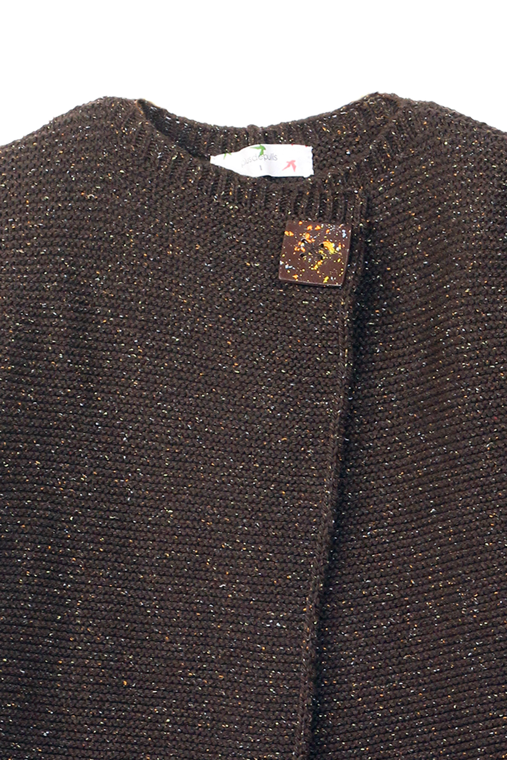 Manteau en laine reyclée - café 9