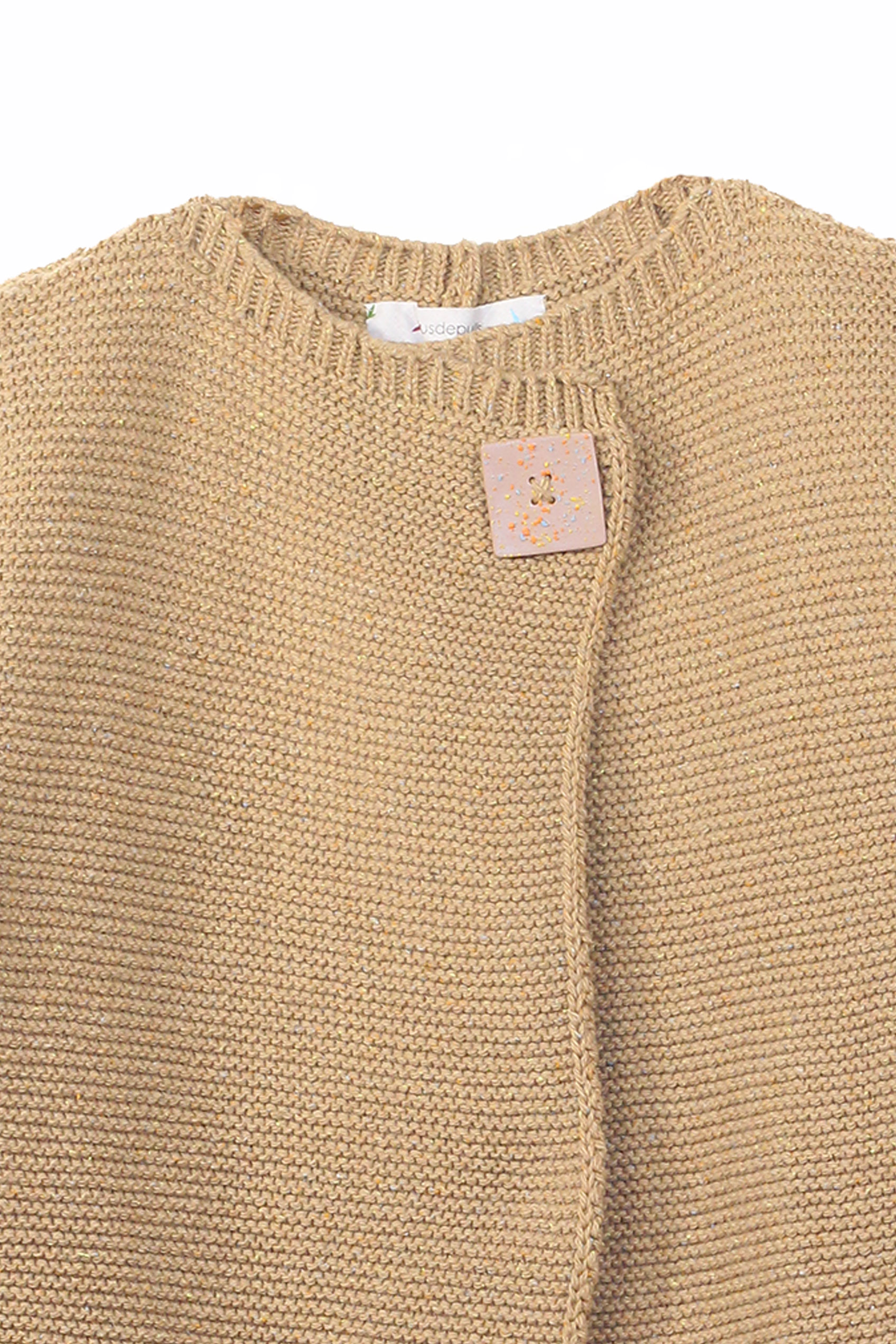 Manteau en laine reyclée - café 5