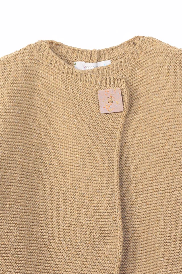 Manteau ERABLE  en laine reyclée - camel 5