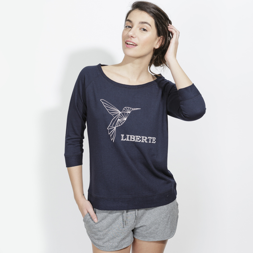 Sweat marine - Liberté 2