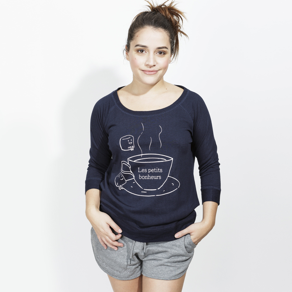 Sweat marine - Les petits bonheurs 2