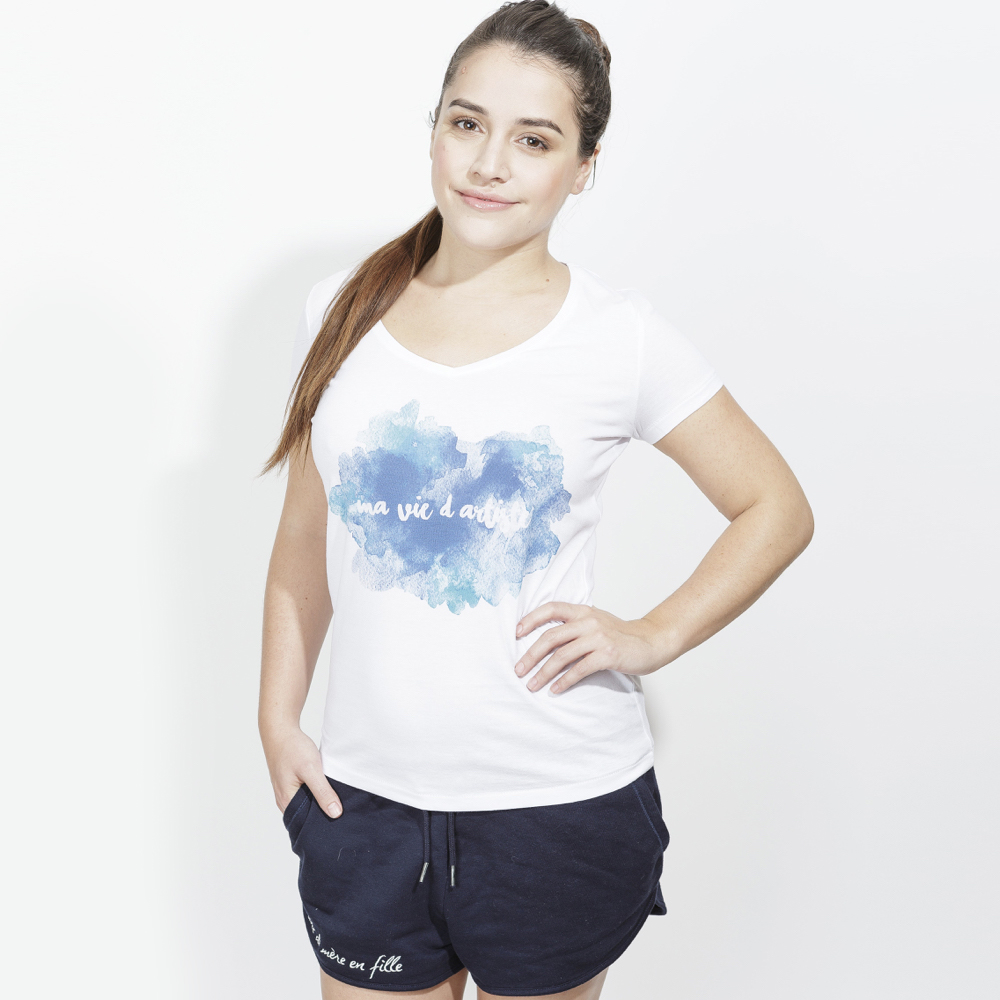 T-shirt blanc - Ma vie d'artiste 2