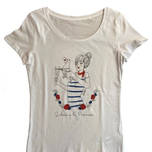 T-shirt blanc - L'Amour à la Parisienne