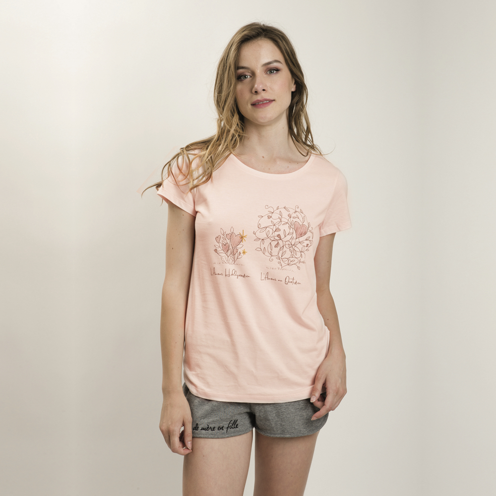 T-shirt rose - L'Amour au Quotidien 2