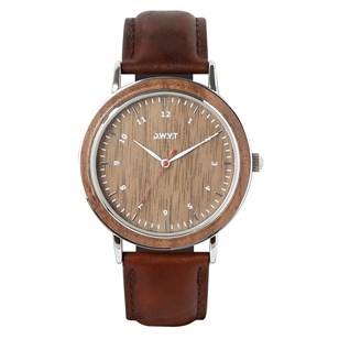 Montre en bois SITRA - Marron senois