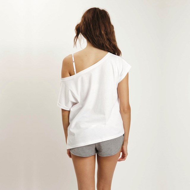 T-shirt loose blanc - Blah Blah Blah 3
