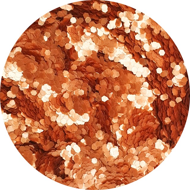 Paillettes Biodégradables Cuivrées 5