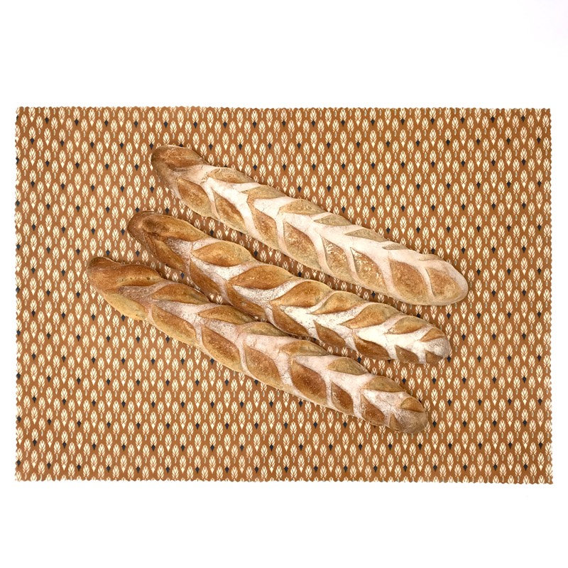 Wrap XXL pour le pain - Emballage alimentaire réutilisable en cire d'abeille 4
