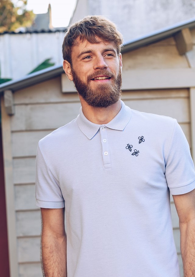 Polo ABEILLE  - Coton bio - Fibres recyclées 2