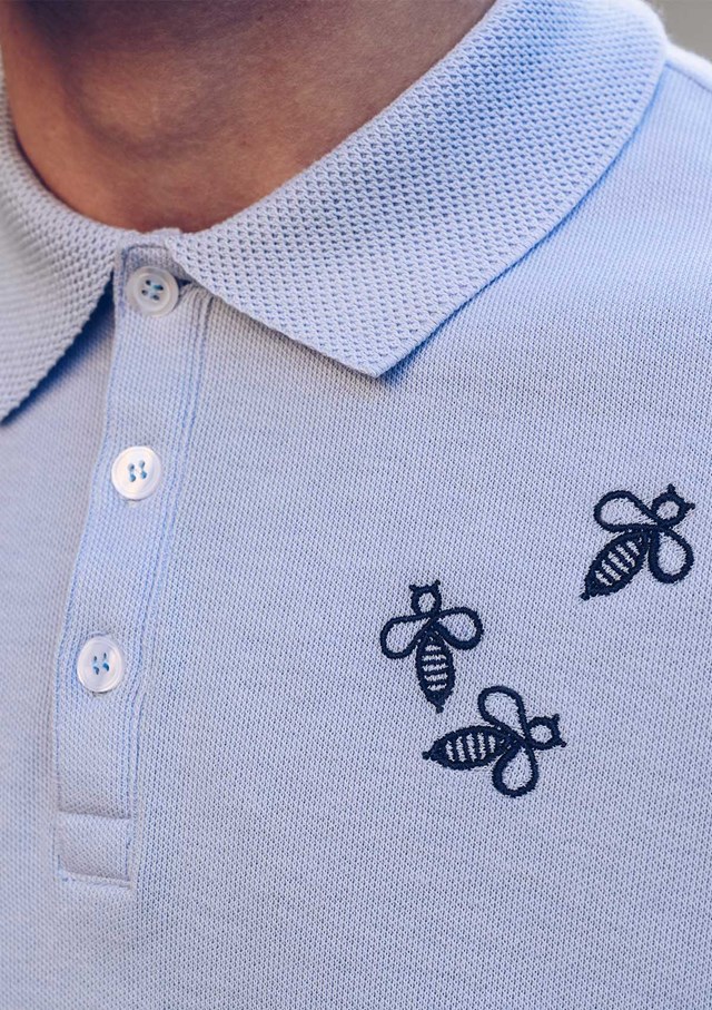 Polo ABEILLE  - Coton bio - Fibres recyclées 3
