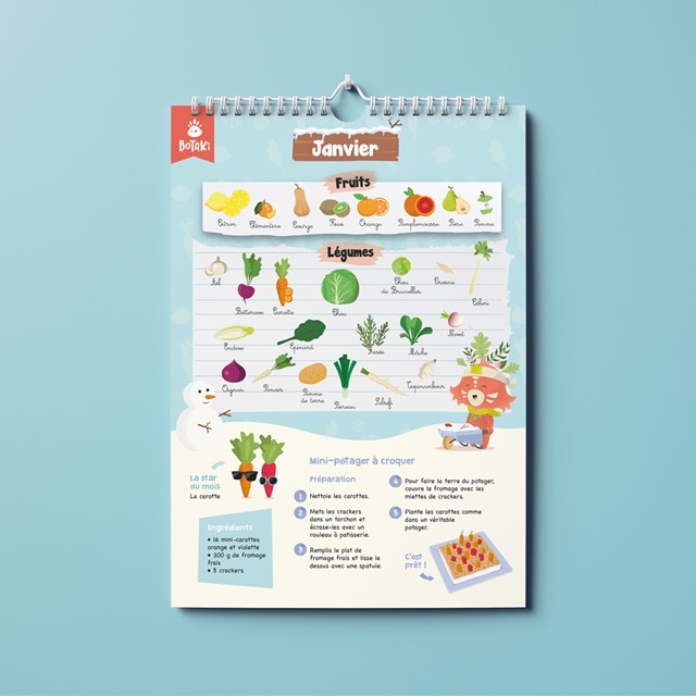 Le calendrier des fruits et légumes de saison 5