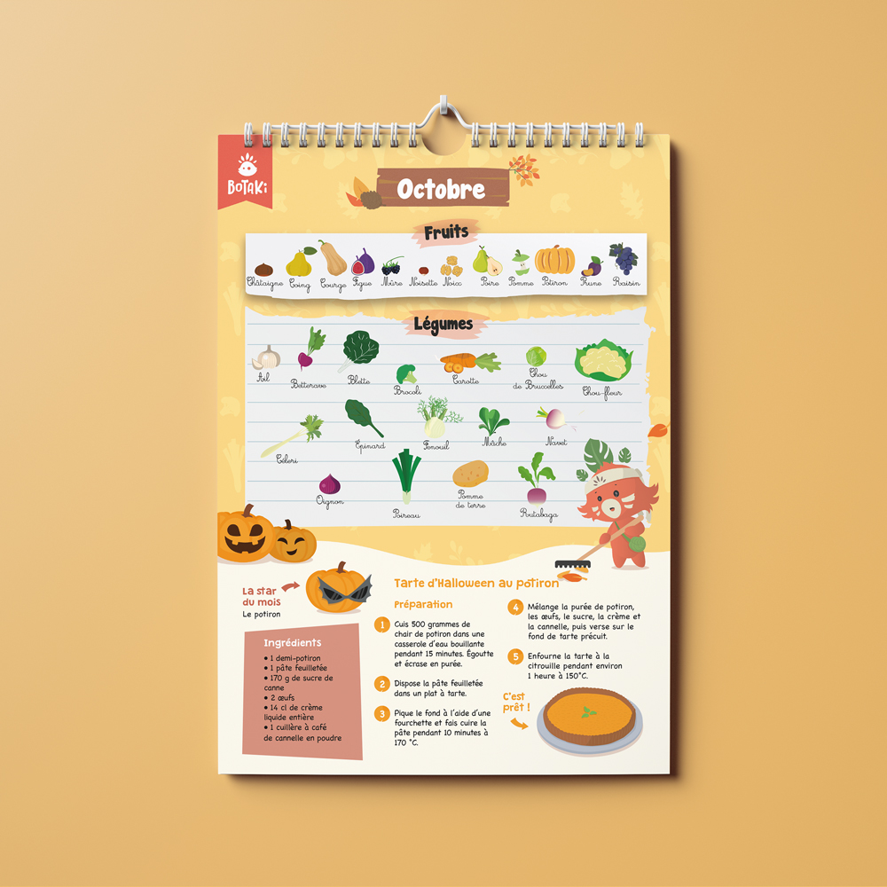 Le calendrier des fruits et légumes de saison 4