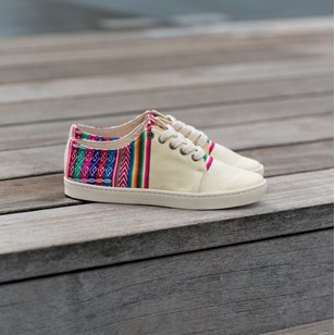 Sneakers en toile Ayacucho - Blanco