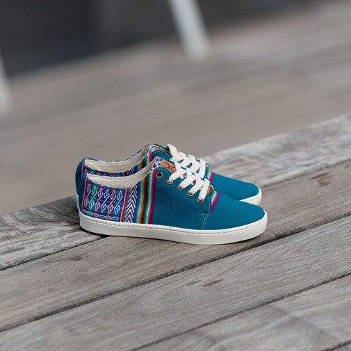 Sneakers en toile Ayacucho - Esmeralda (vert emeraude)