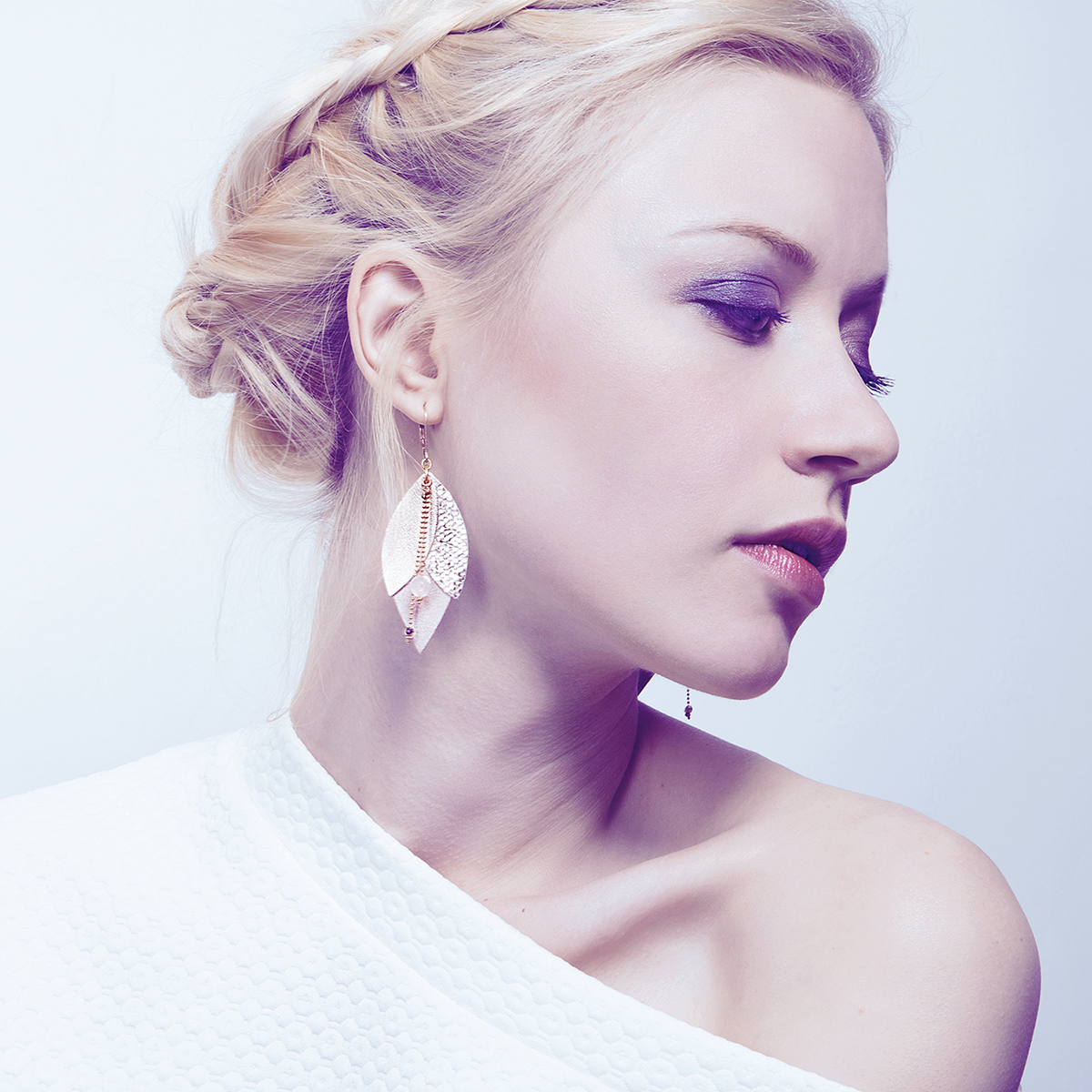 Boucles d'oreilles TULIPE labellisées "Fabriqué à Paris" 2