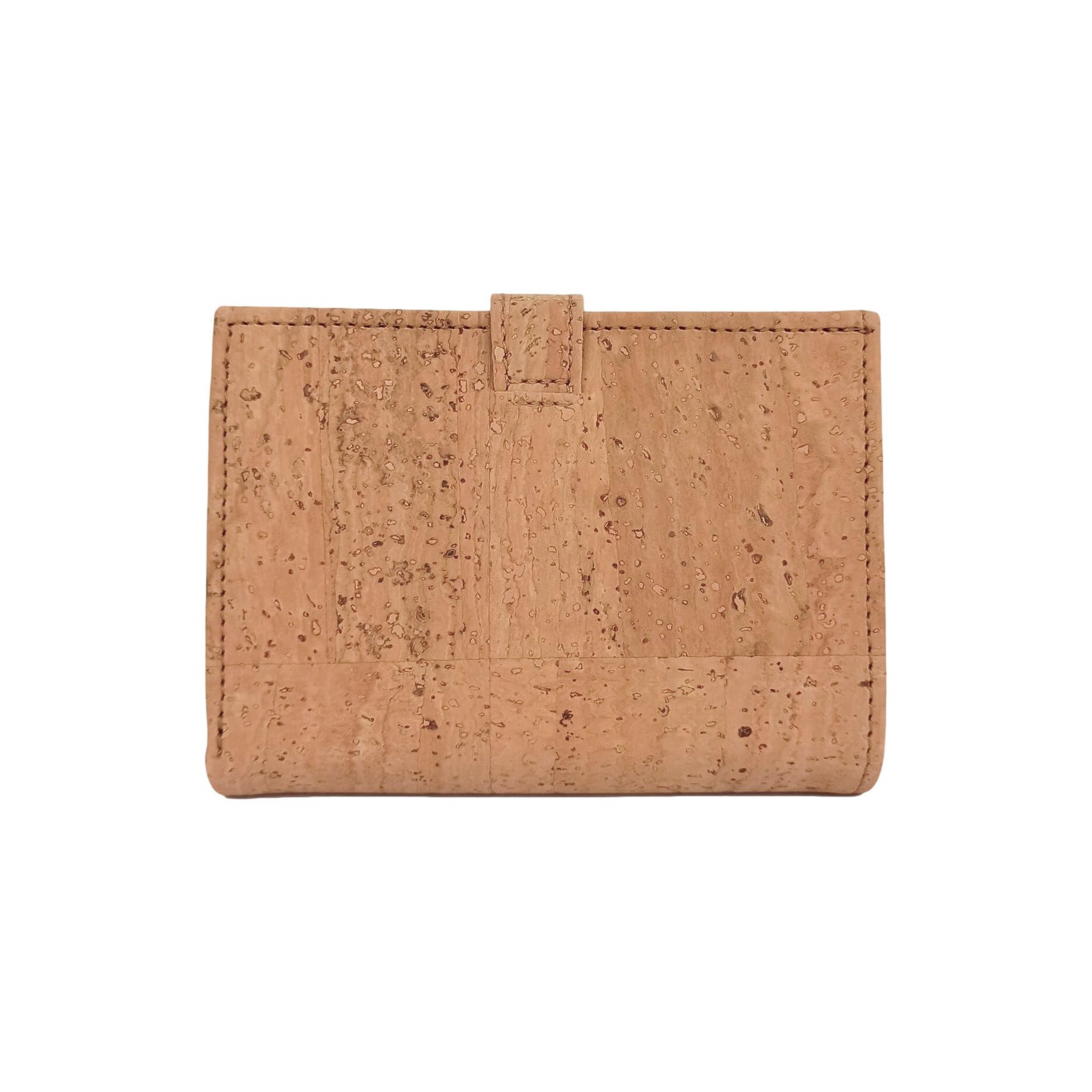 Porte-monnaie femme en liège Zoé bleu 12