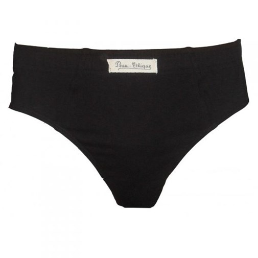 Slip homme en coton bio - Noir