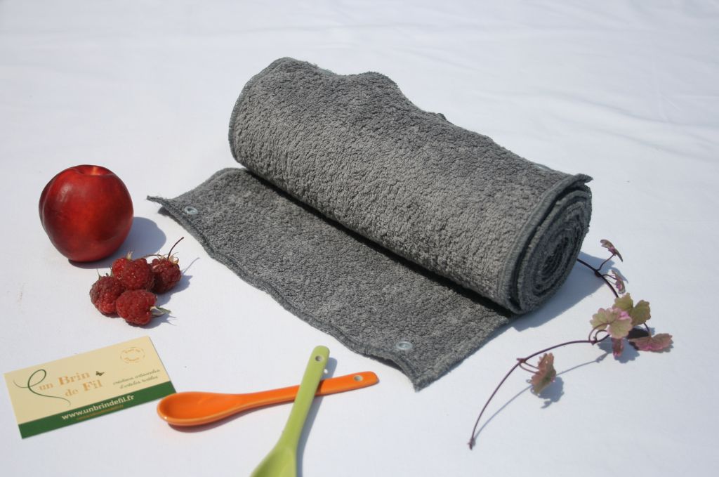 essuie-tout lavable - rouleau de 8 feuilles pressionnées 7