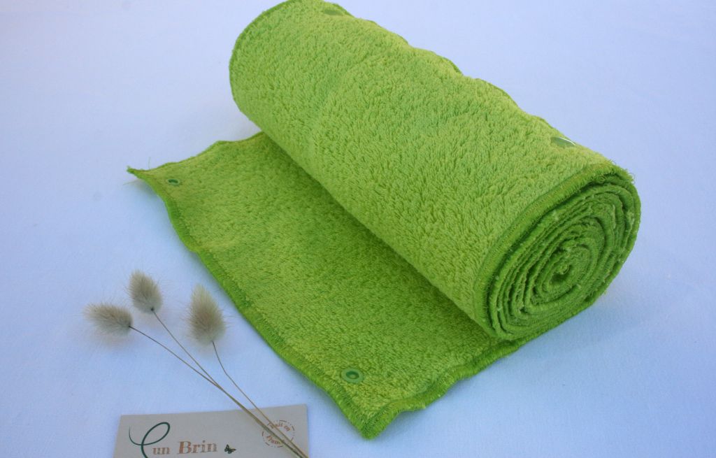 essuie-tout lavable - rouleau de 8 feuilles pressionnées 8