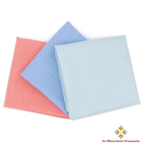 Écrin de Douceur (x3) - Lot de Mouchoirs Extra Doux en Coton Bio