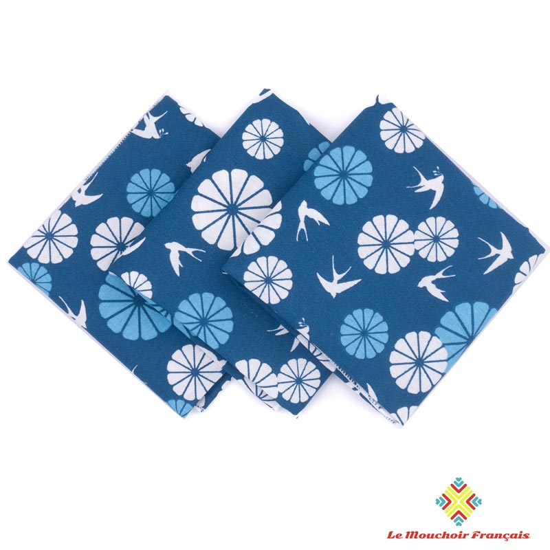 Hirondelle (x1) - Mouchoir en tissu 4