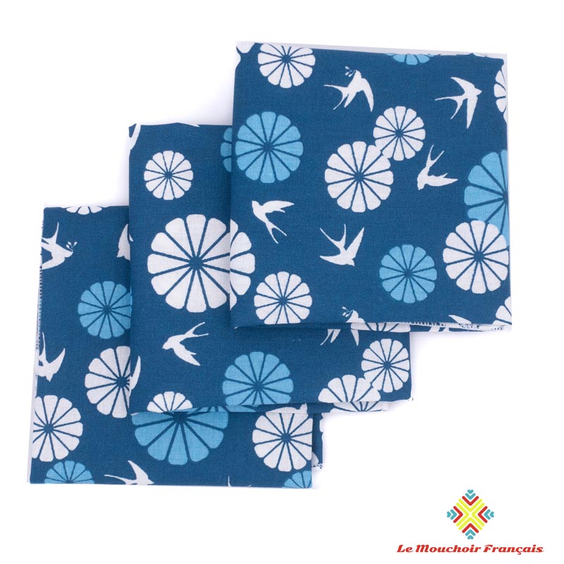 Hirondelle (x1) - Mouchoir en tissu 5