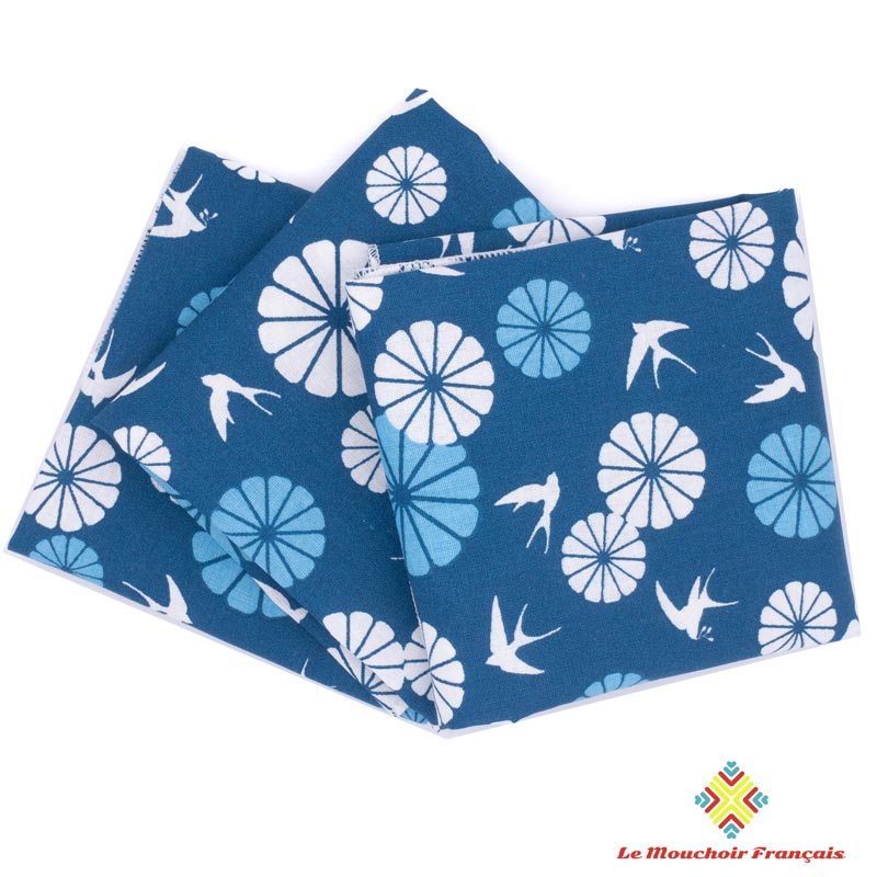 Hirondelle (x1) - Mouchoir en tissu 3