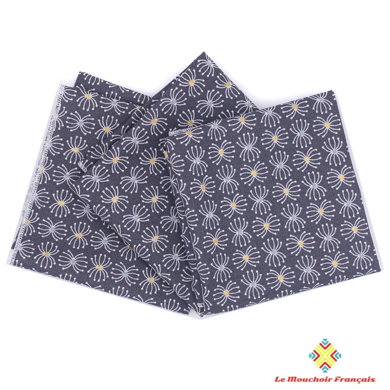 Anémone (x1) - Mouchoir en tissu 4