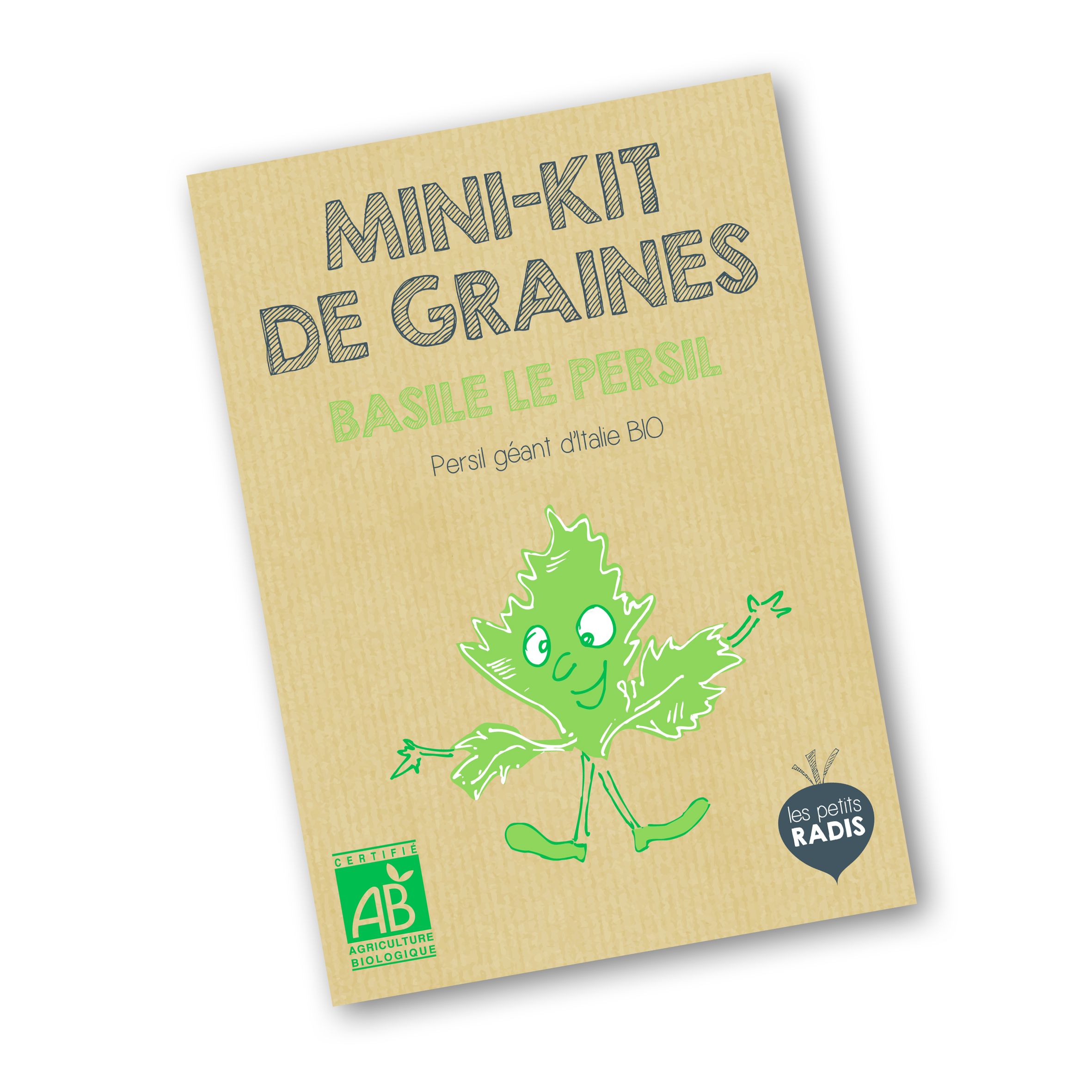 Mini-kit de semis - graines de persil bio - Basile le Persil 5